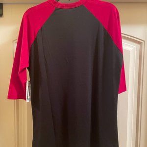 Lularoe black and red SIZE:14 never been worn with tags